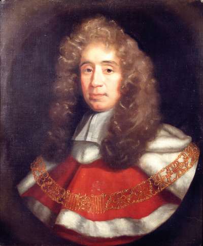 painting of Judge Jeffreys (1645-1689)