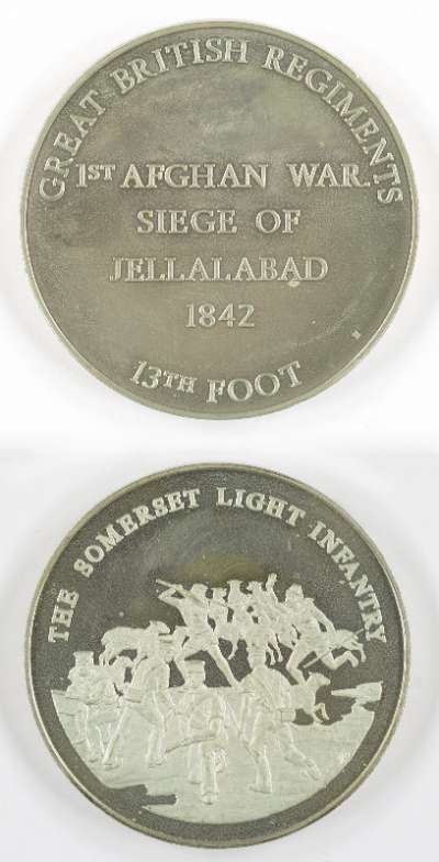 Great British Regiments medallion