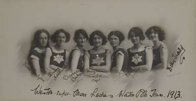 photograph of Weston-super-Mare Swimming Club Womenês Water Polo Team