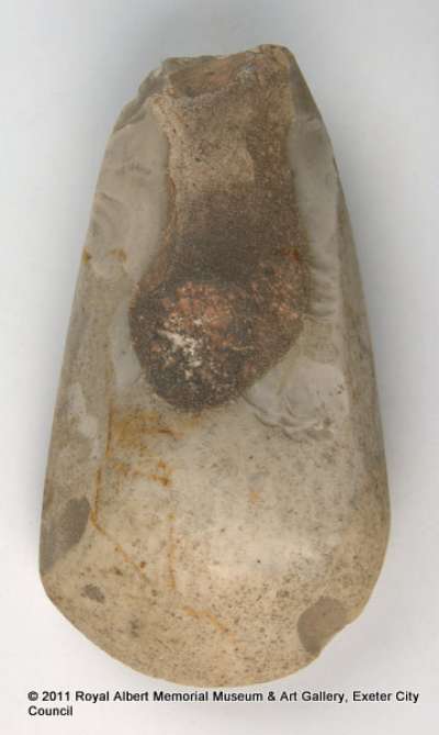 ground and polished axehead