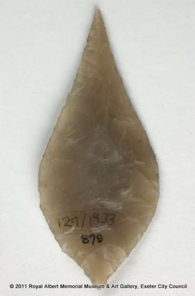 leaf-shaped arrowhead