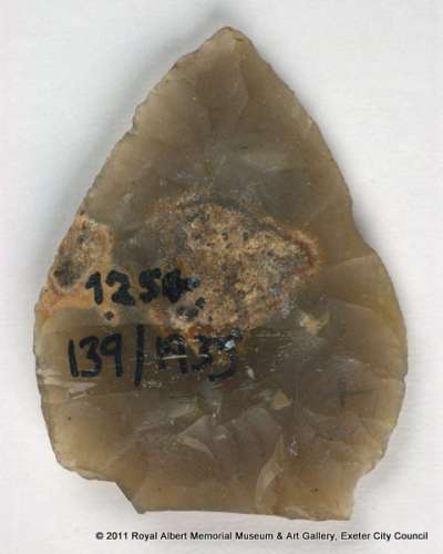 leaf-shaped arrowhead
