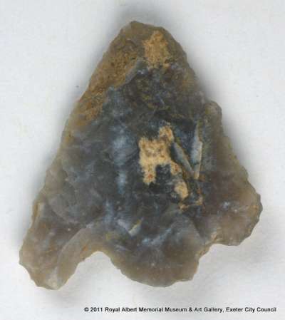 barbed and tanged arrowhead