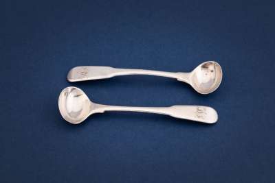fiddle pattern salt spoon
