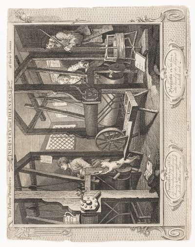 The Fellow Prentices at their Looms