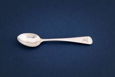 Old English pattern condiment spoon