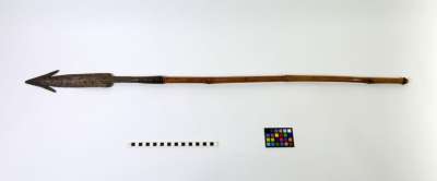 arrow-shaped spear