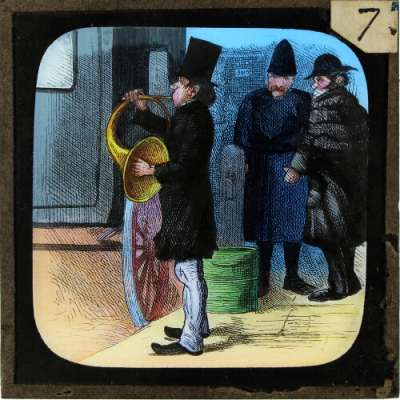 Lantern Slide: All are not hunters that blow the horn