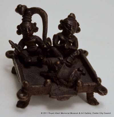 figure of Shiva and Parvati