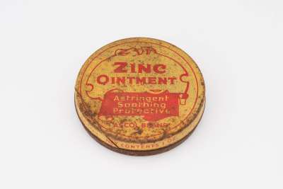 tin of Ascot zinc ointment