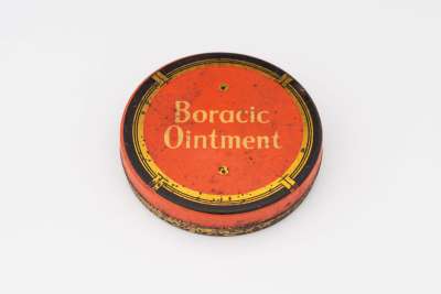 tin of boracic ointment