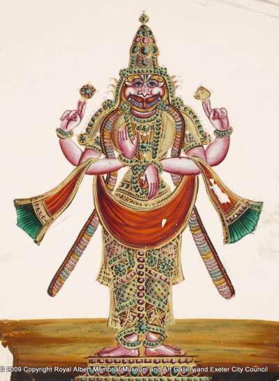 Hindu deity: possibly an avatar of Vishnu