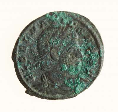 coin, nummus (1/132 of a pound), of Delmatius