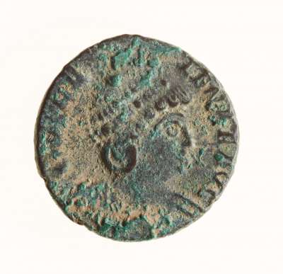 coin, copy of a nummus of Helena
