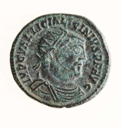 coin, nummus (1/96 of a pound) of Licinius I
