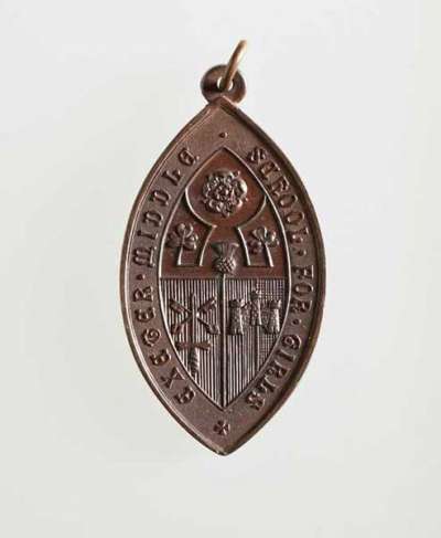 Medal from Exeter Middle School for Girls