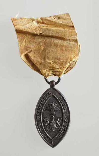 Medal from the Constitutional Club, Exeter