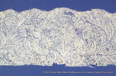 Old Flemish lace sample