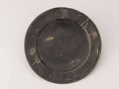 reeded edged small plate