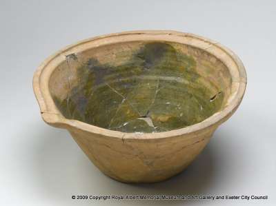 coarse sandy ware bowl