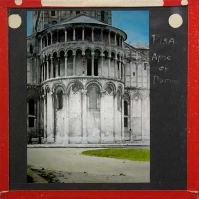 Lantern Slide: Pisa -- Apse of Duomo