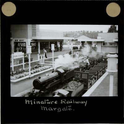Lantern Slide: Miniature Railway, Margate