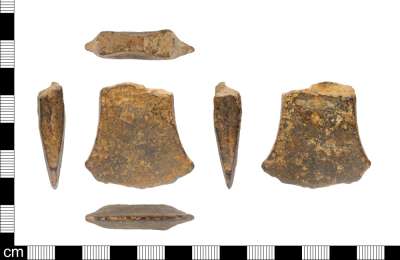 axe fragment; part of Dawlish hoard
