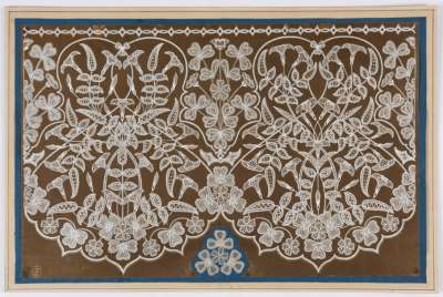 design for Honition lace and lace sample