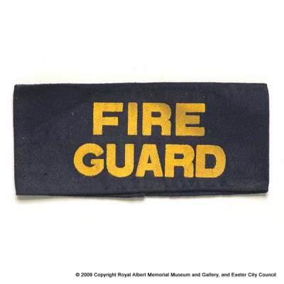 Fire Guard armband