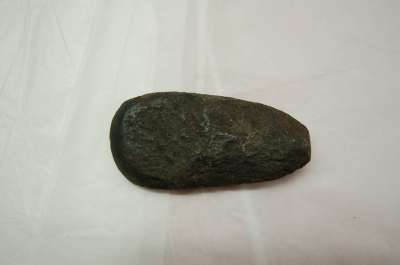 ground stone axe head