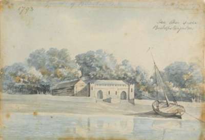 Boat House at Powderham, 1793