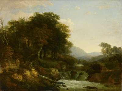 Landscape with River and Trees