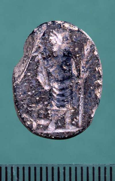 intaglio ringstone depicting Hermanubis