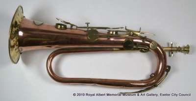 brass wind instrument: key / kent bugle