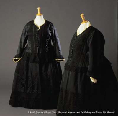 Queen Victoria’s mourning dress bodice