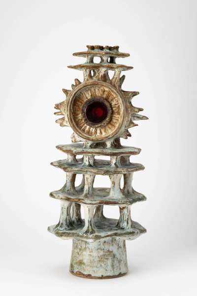 ornament in the form of a pagoda