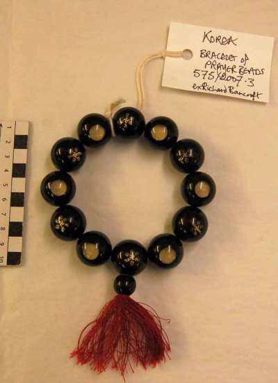 bracelet of prayer beads