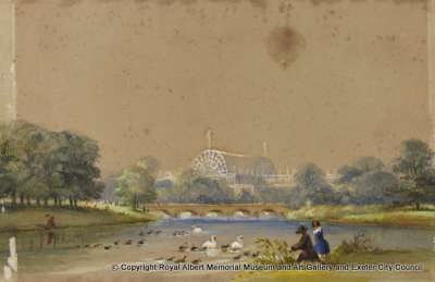 Crystal Palace from the Serpentine
