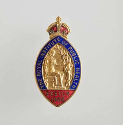 The Royal Institute of Public Health official’s badge 1902