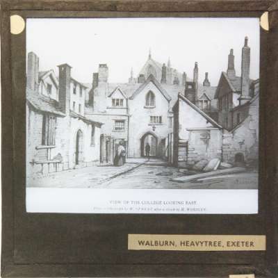 Lantern Slide: View of the College looking east