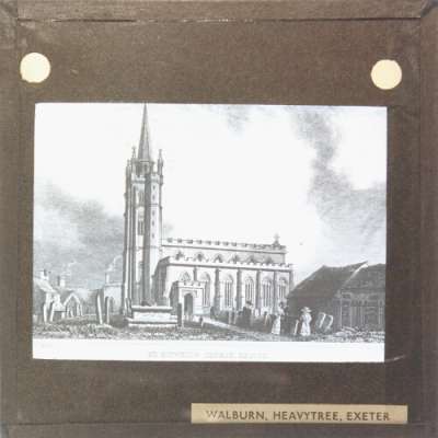Lantern Slide: St Sidwell's Church, Exeter