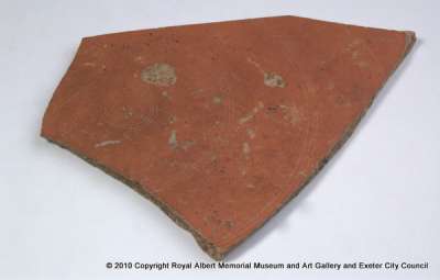Pompeian Red ware platter