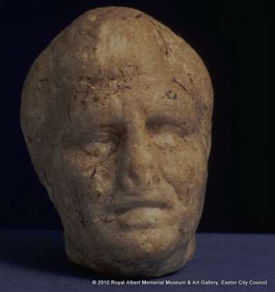 marble portrait head of a man