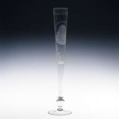 The Exeter Flute Glass