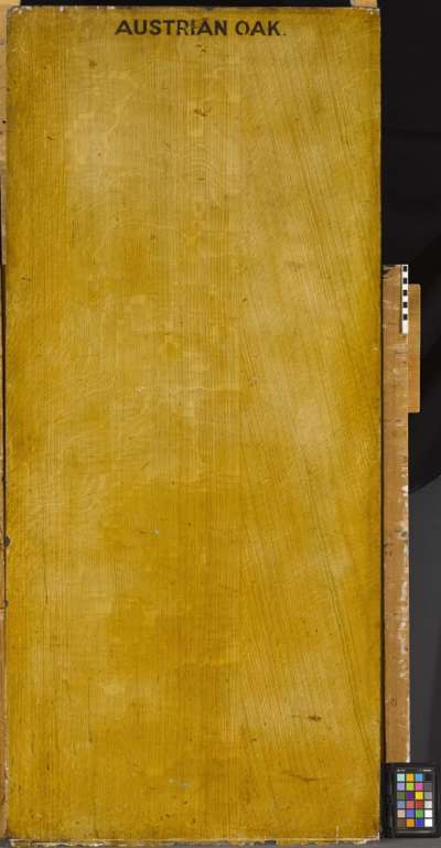 grained panel with Austrian oak design
