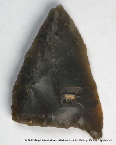 oblique arrowhead