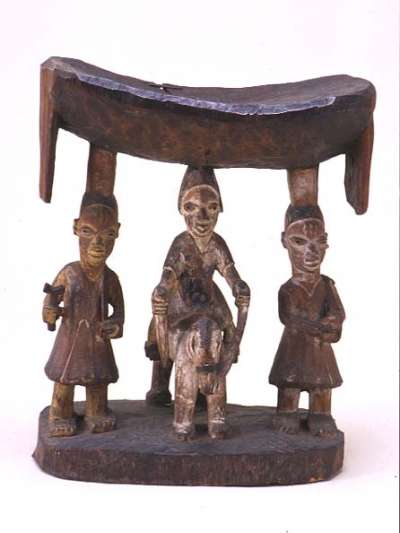 carved stool