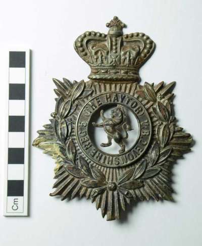 badge of Devonshire Regiment, 5th Haytor Volunteer Battalion