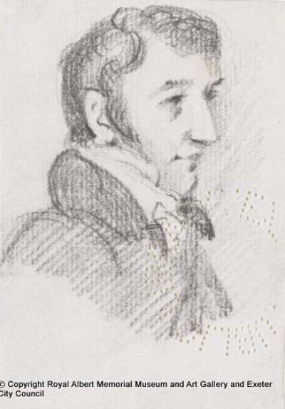 Portrait Study of a gentleman (probably Lord Byron)