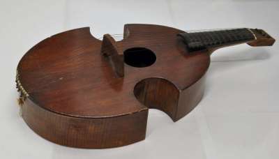 string instrument: cither  viol / guitar hybrid